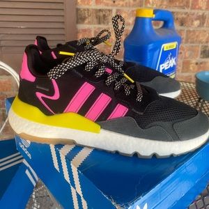 Adidas night joggers gum sole